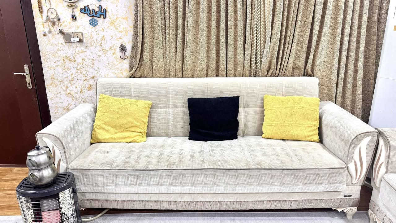 قەنەفەی ناو ماڵ
- قوماشەکەی زۆر باشە زوو پاک ئەبێتەوە و پەڵە ناگرێ
 - هەمووی ئەکرێتەوە و ئەتوانی وەک سیستەم بەکاری بێنی 
 - پارەی غەسلەکە دەگەڕێندرێتەوە بۆتان
تەنها ٣٠٠ هەزار 
١٠ نەفەرییە
دووانی ٣ نەفەری
یەک دانەی دوو نەفەری
دوو تاکی یەک نەفەری  
📞 *********** السليمانية, العراق
