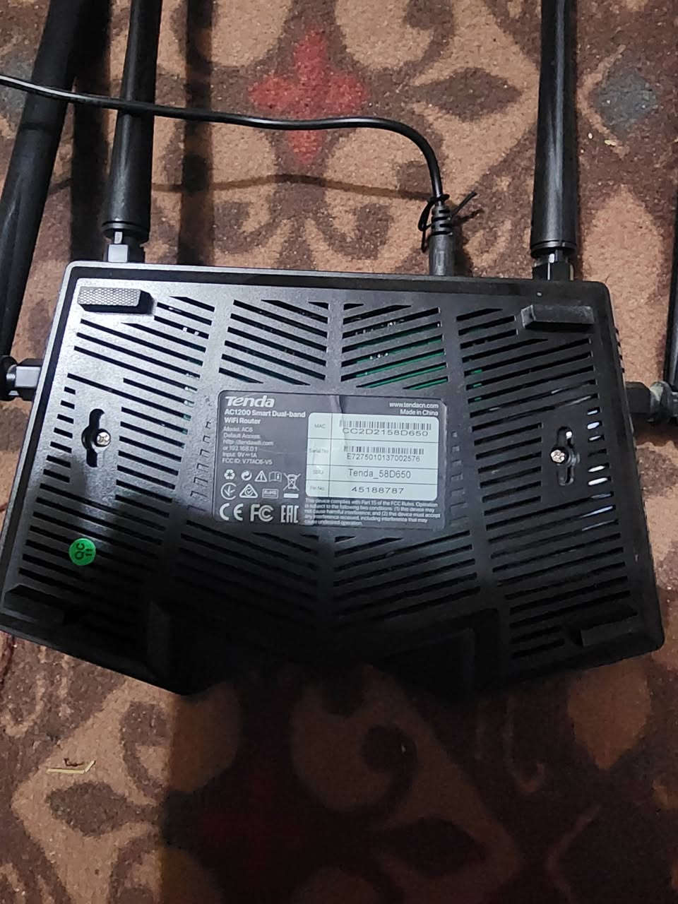 شبكة انتر نيت كاملة هية وراوترههه وايرة ب ٧٥ الف شرط الشغل للبيع ***********
