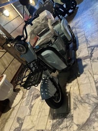 دراجه شحن جديده غير مستعمله بل كارتون وغرضه كله ويهه سعر تصل بل خدمه 0...