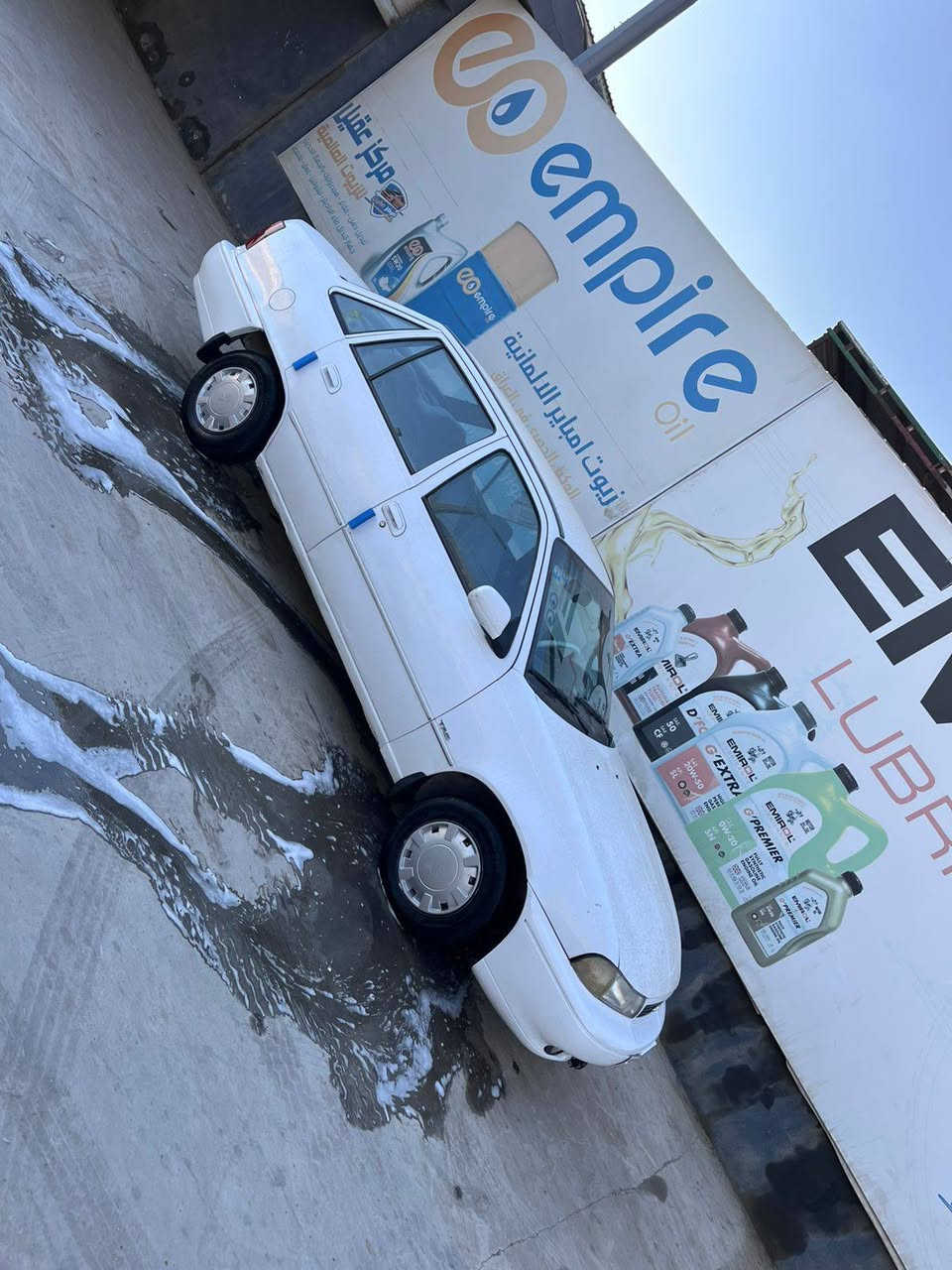 السلام عليكم دايو سلو موديل 1996 للبيع فقط كير اوتمتيك 
السياره كامله  ابلاديه كهربائيات شغاله مكاني كراده الاستفسار على رقم ***********
