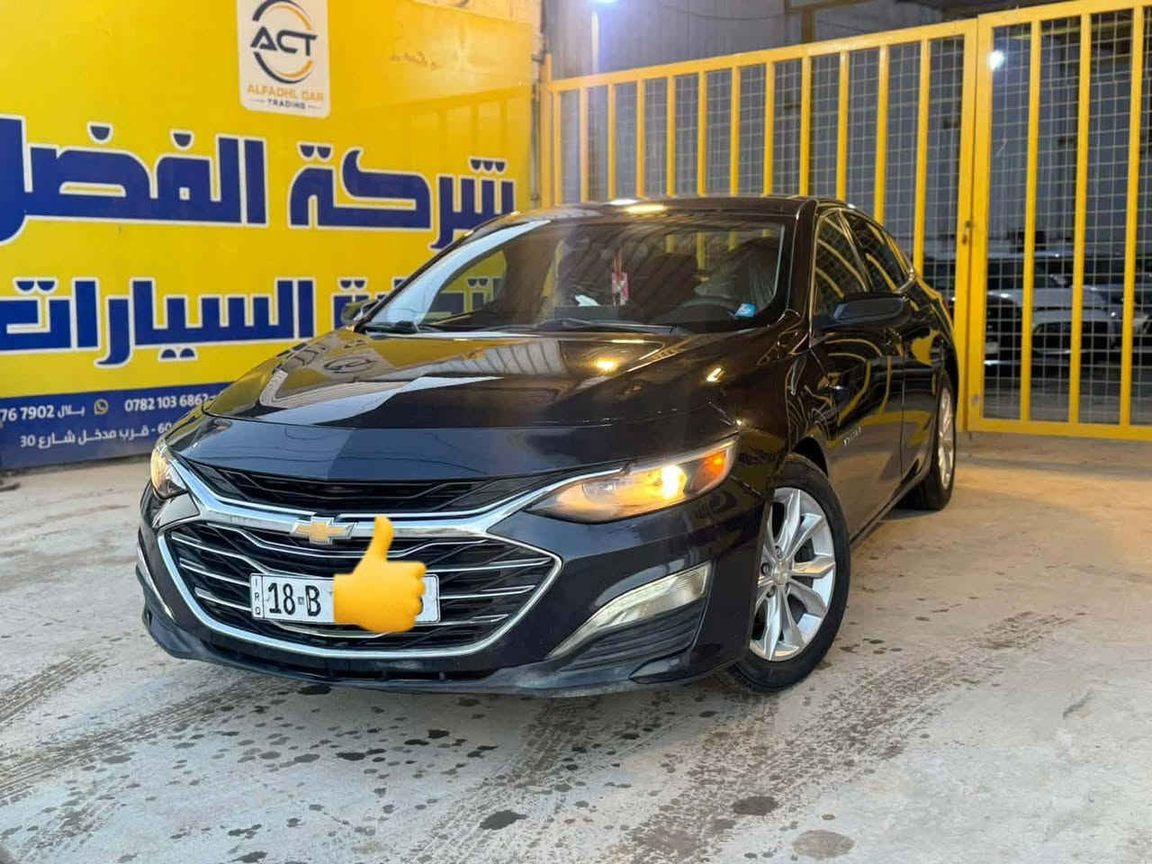 ماليبو 2023
فئة LT
 معروفه المواصفات مالته
فول نظافة 
حادثه موضح بالصورة كله بلادي ما مبدل ولا قطعه 
رقم بابل 
السعر 150
وبيه مجال 
***********
