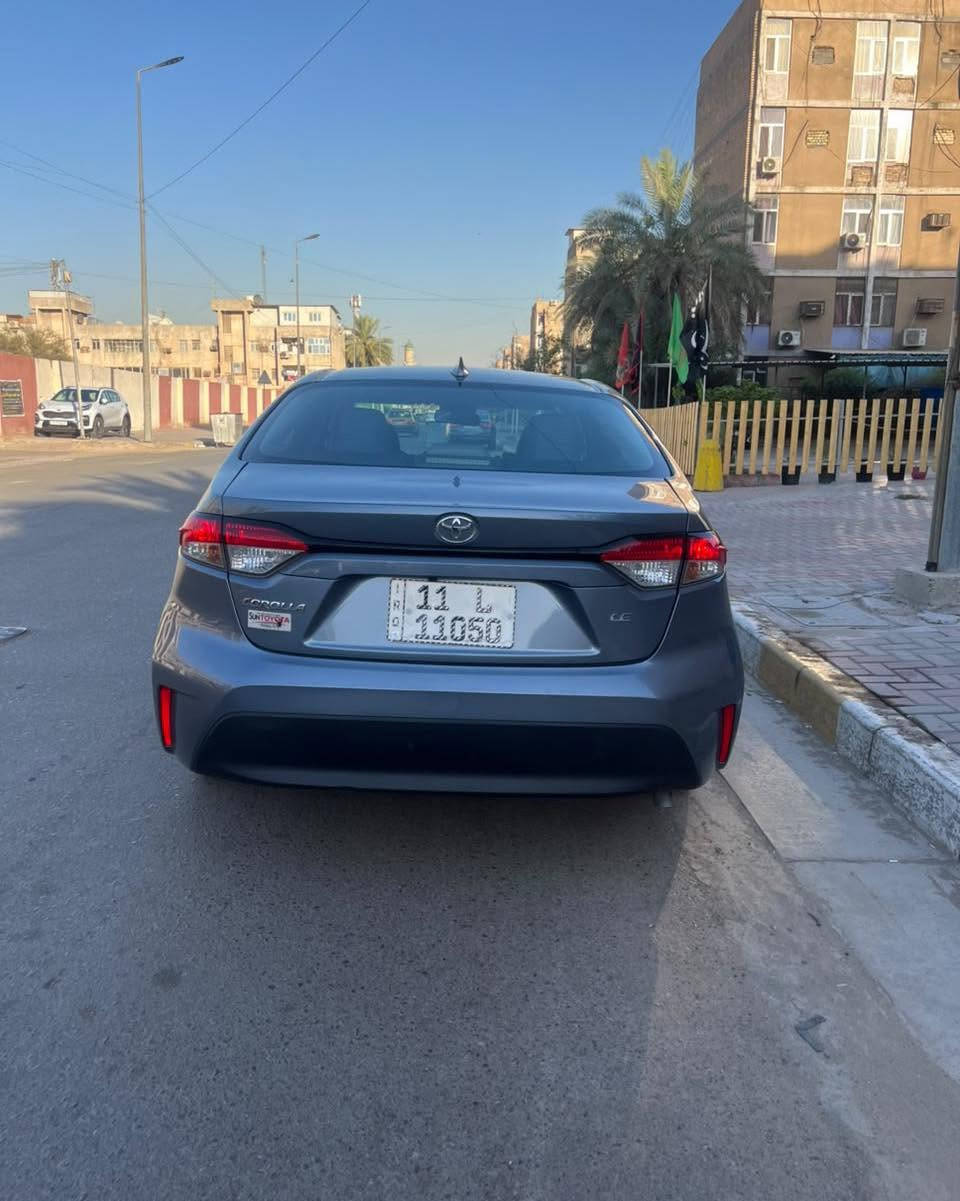 🚘 للبيع | تويوتا كورولا LE موديل 2024

الممشى: 44 الف مايل

* فئة LE.
* محرك 2.0 لتر.
* ناقل حركة أوتوماتيك CVT.
* دفع أمامي (FWD).
* شاشة لمس.
* كاميرا خلفية.
* بلوتوث.
* مثبت سرعة.
* تحكم من المقود.
* مصابيح LED.
* تكييف.
* زجاج ومرايا كهربائية.
* وسائد هوائية وأنظمة أمان.

الملاحظات:

* الشاصي الأيمن مسحوب.
* الجاملغ مضروب ومعدل.
* البنيد مضروب ومعدل.
* السيارة تعمل بصورة طبيعية.
* الفحص متاح للراغب بالشراء.
* السعر مناسب، والتفاوض للجادين.

 📍موقعها : بغداد - شارع فلسطين

✅ لمعرفة السعر : اكتب تم بالتعليقات يتم الرد عليك خاص تلقائي

📞 للاستفسار:
***********

⚠️ تنويه:
السيارة إعلان ممول وغير تابعة للصفحة، ولا نتحمل مسؤولية الاتفاق أو تحديد السعر بين البائع والمشتري.

🌹 الله يبارك للبائع والمشتري، ويرزق الجميع من واسع فضله
