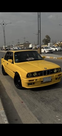 E30  موديل 1992  عليها كت M اصلي  كشنات وبطاين M اصلي حاوية  6 سلندر م...