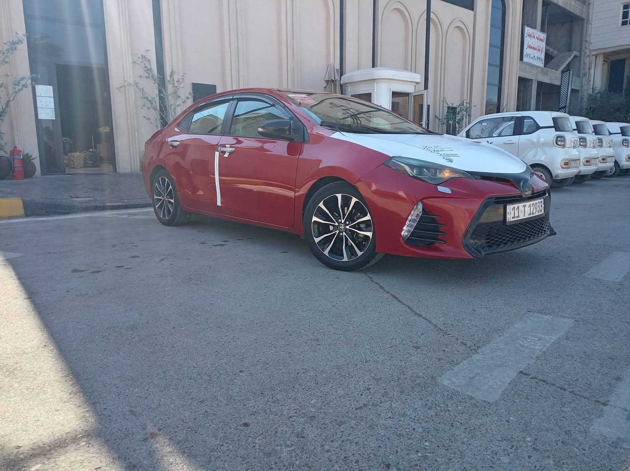 السلام عليكم تيوتا كورلا 2019 مواصفات SE الرقم بغداد حادث جامرلغ وبنيد بدون دواخل وشاصي ديالى تقاطع القدس السعر128
 ***********
