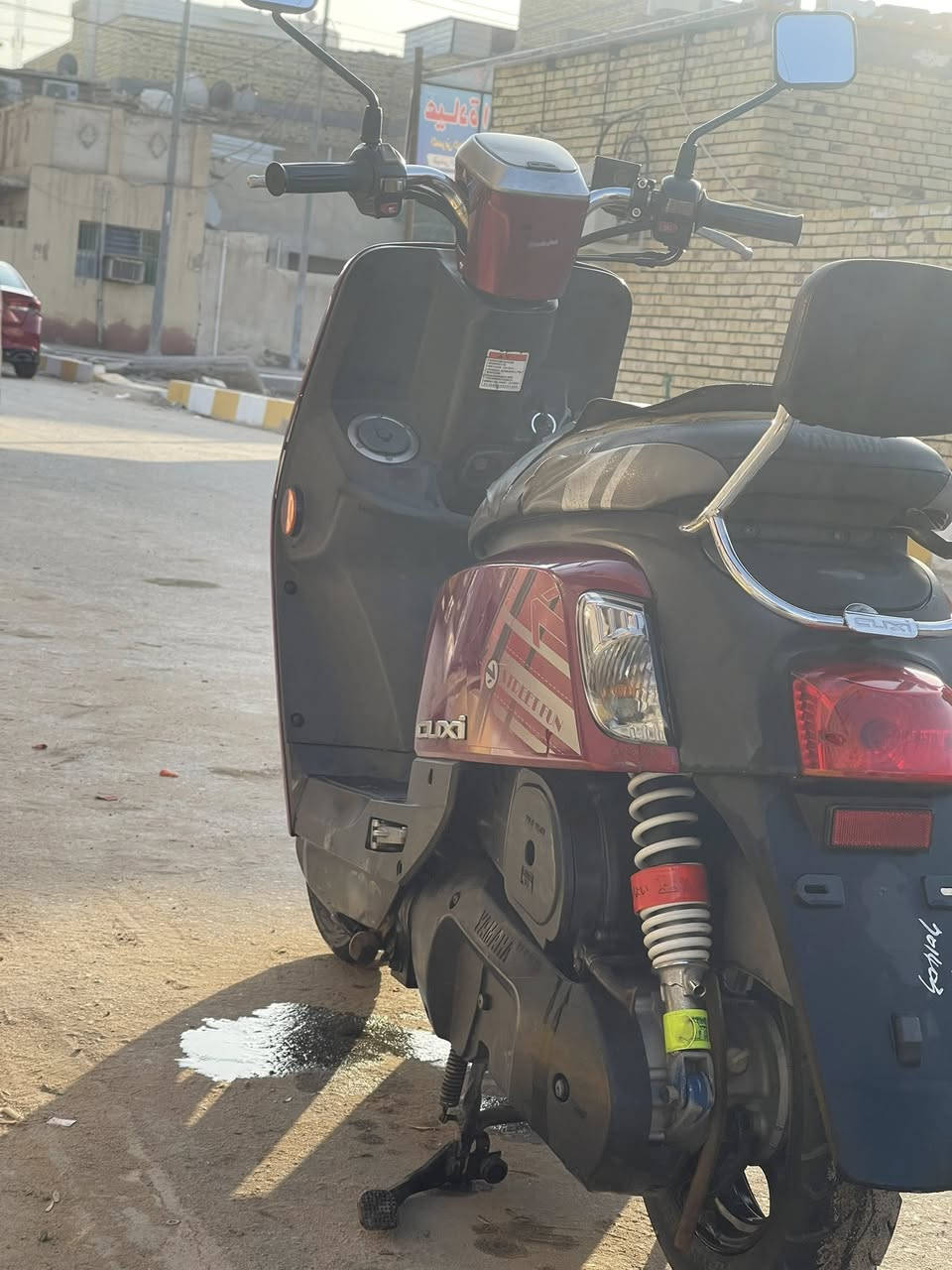 سلام عليكم دراجة ماكس بوليسي مصطرة 2013 كفالة عامة سالة شهرين من طالعة شرط مين ماتريد تفحص افحص مابدا برغي بية سعر 1300 وبية مجال شراي اتصل ***********
