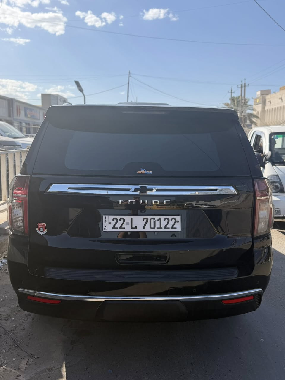 السلام عليكم 
تاهو 2023 ls 
رقم اربيل 
السياره مكفولة ماعدى تكحيلة كد شبر بخشم البنيد 
وكالة المنصور 
ماشية:75 الف كيلو متر 
سعرها:40.500 الف دولار وبيها مجال 
للاستفسار اكثر:***********8
***********
مكانها معارض النهضة شركة اللامي
