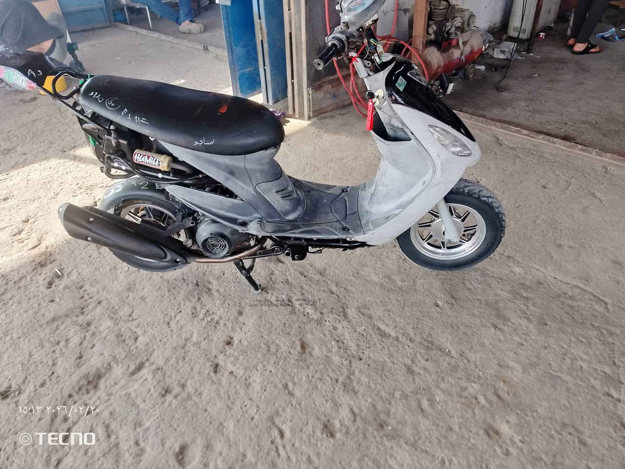 سلام عليكم دراجه ماكس قجمه جيس وعلي ما مفتوحه شرط الفحص سعر 750 بيه مجال شي قليل  مستعجل على بيعته مكاني بصره كرمه علي الشراي يجي خاص رقم *********** ناعمه وطفر طفر
