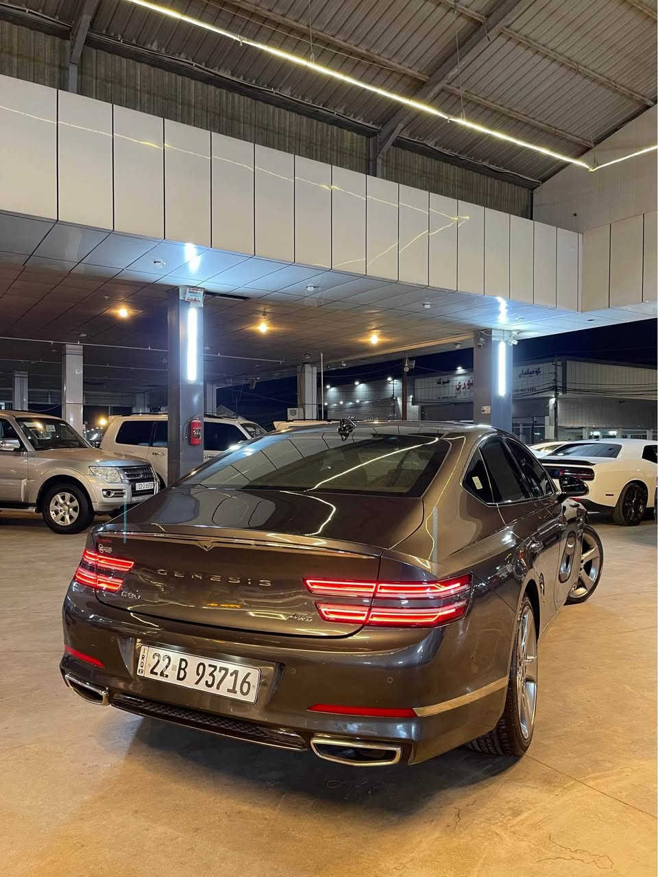 Genesis G80 خليجي 
موديل :2021
V6 3.5 twein turbo 
ماشي : 77km
فول فول مواسفات 1/1
بدون سبوغ بدون تعديل كفالة عامة حتا دعامي بشرط 
موبايل : ***********
واتساب : *********** مخمور, أربيل
