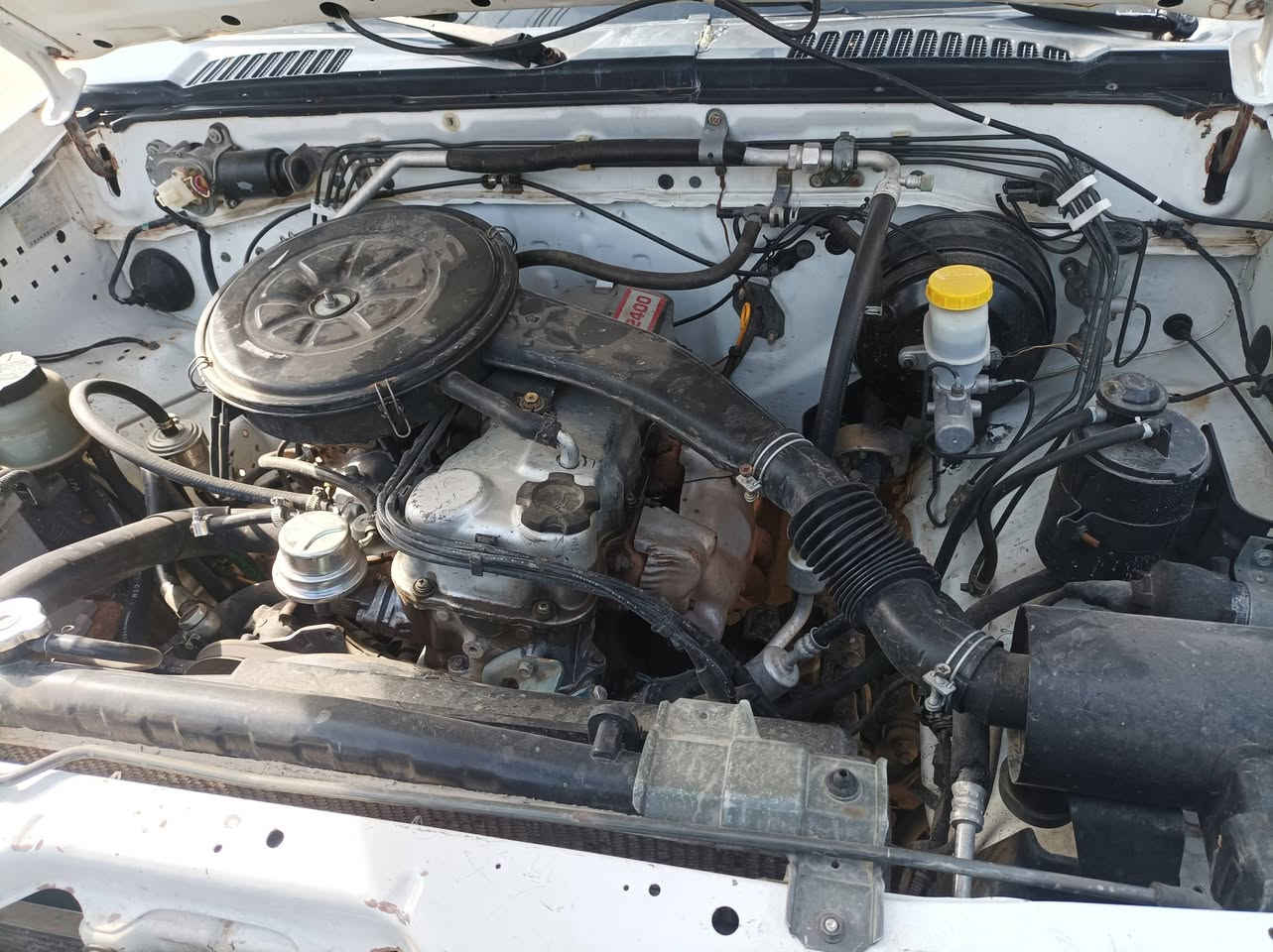 پیکابی ٢٠٠٠. بێ عەین . شتی پاک.  ئارمی سلێمانی . بەشەرتی ئەوەلیتا و غەرامە.
بۆنیتو درگای سایەق بۆیاخە. درگای دوای سایەق شەڤف بۆیاخ نییە . بە چواردەورا پەڵەپەڵە مەعجونی هەیە. لەبەر بۆیاخ تەنکی بۆیاخ کراوەتەوە . 
گێڕو مەکینە بەشەرت . تازە سێرڤسم کردوە .
سیدصادق.
***********
