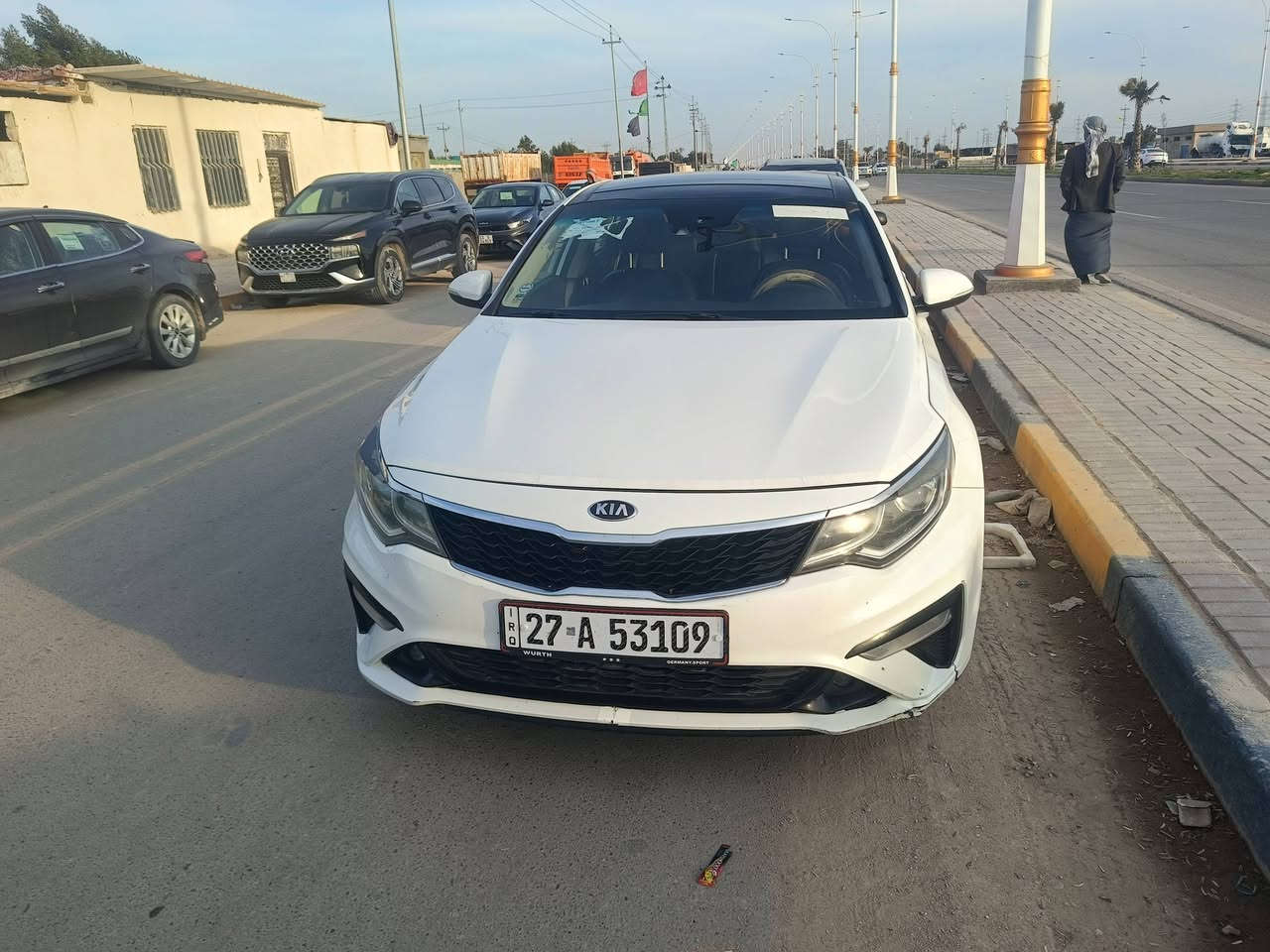 سلام عليكم اوبتيما البيع موديل 2019 حره بسمي مداور ثاني يوم سياره جاهزه كير محرك حداديه تخم تاير تبريد كله جاهز سياره فول بصمه S حساس امامي حساس خلفي تحكم استيرن تحديد مسار كشنات كهربائي جلد مانع الانزلاق سياره بيه هواي موصفات ماشيه 111 بسمي السعر 153 وبيه مجال المكان السماوه الاستفسار ***********
