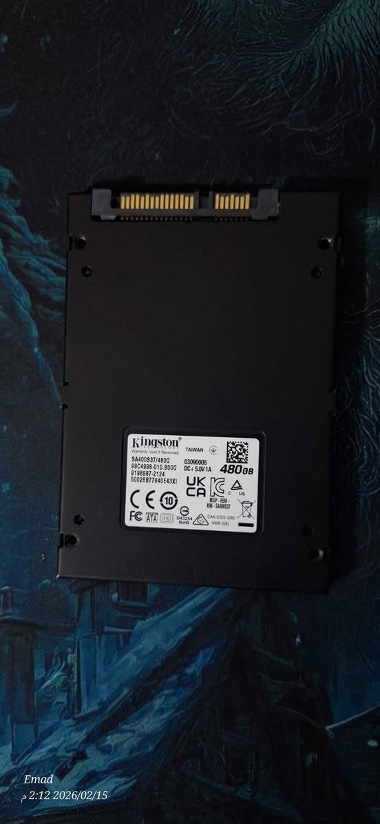 هارد ssd 480GB Kingston
ضمان الفحص شغال 💯
مكاني بغداد بغداد, العراق


**إذا كنت صاحب هذا الإعلان وتريد حذفه لأي سبب، رجاءا أرسل رسالة إلى الدعم الفني**