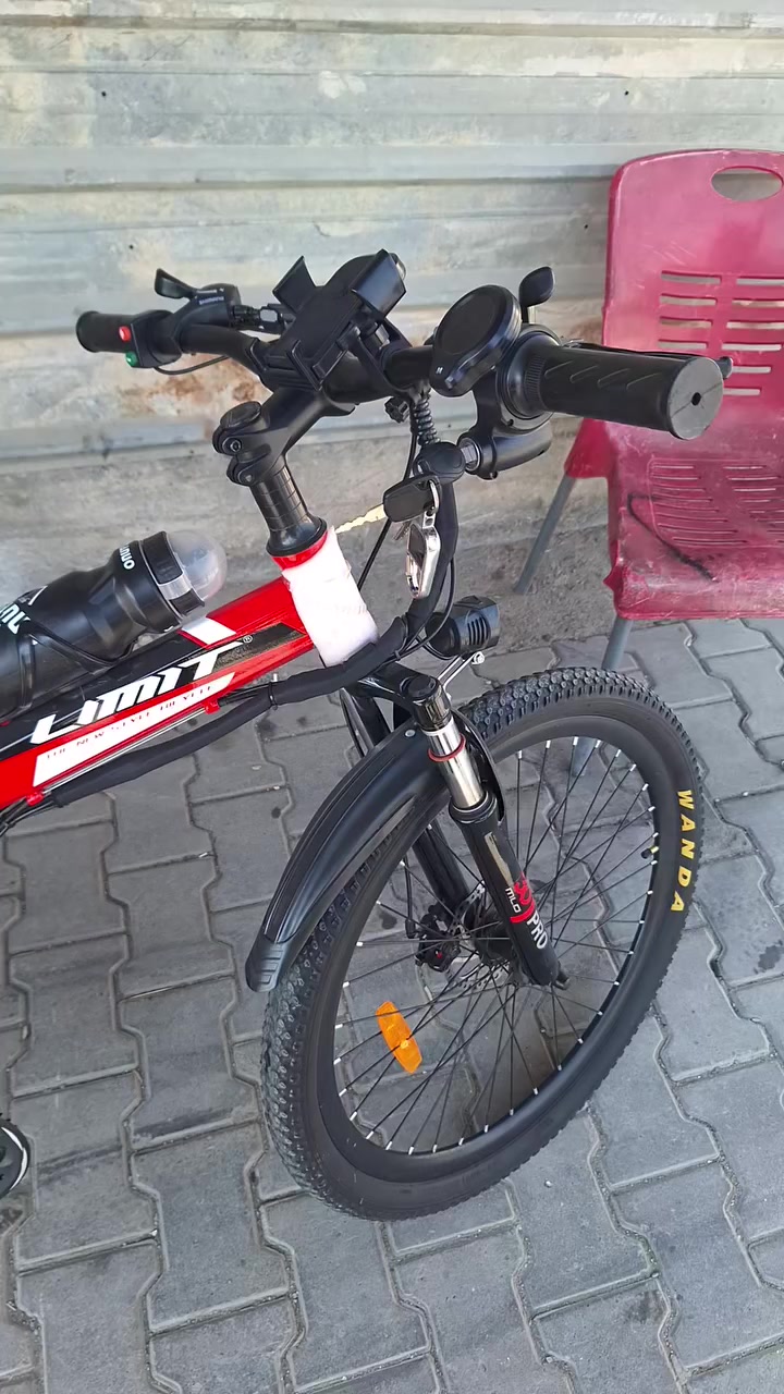 باسکیل هایبرد بطاریات لیثوم حجم 26 مستخدم شهرین ملف 350 w دبل امامی و خلفی کیر امامی و خلفی سرعه 40 حقیقی عنوان کرکوک  ***********
