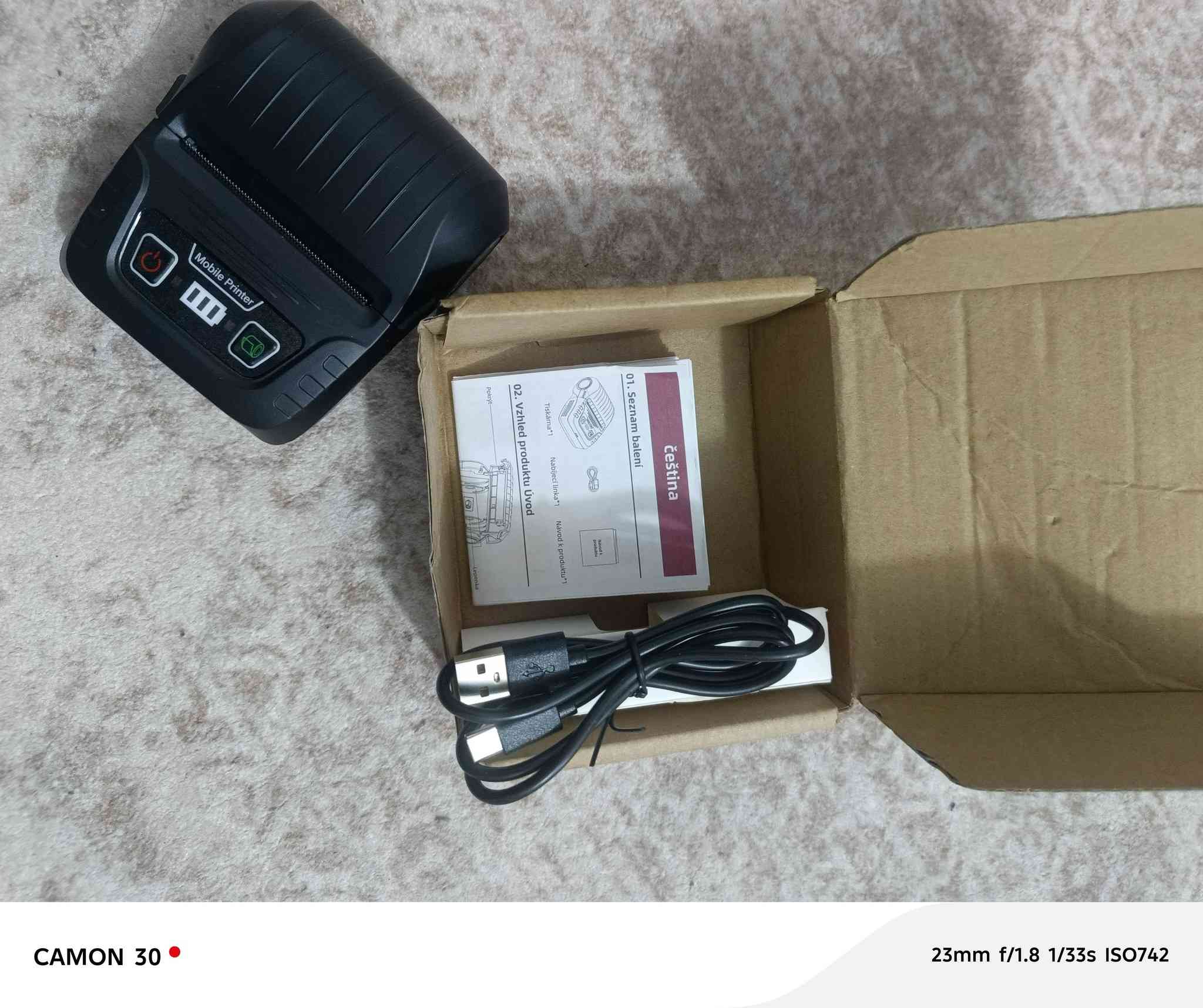 طابعه ستيكرات
تفاصيلها كامله موضحه بالصور 
شحن تايب سي 
بطاريه ليثيوم 
السعر 15 
توصيل كل العراق 3


**إذا كنت صاحب هذا الإعلان وتريد حذفه لأي سبب، رجاءا أرسل رسالة إلى الدعم الفني**