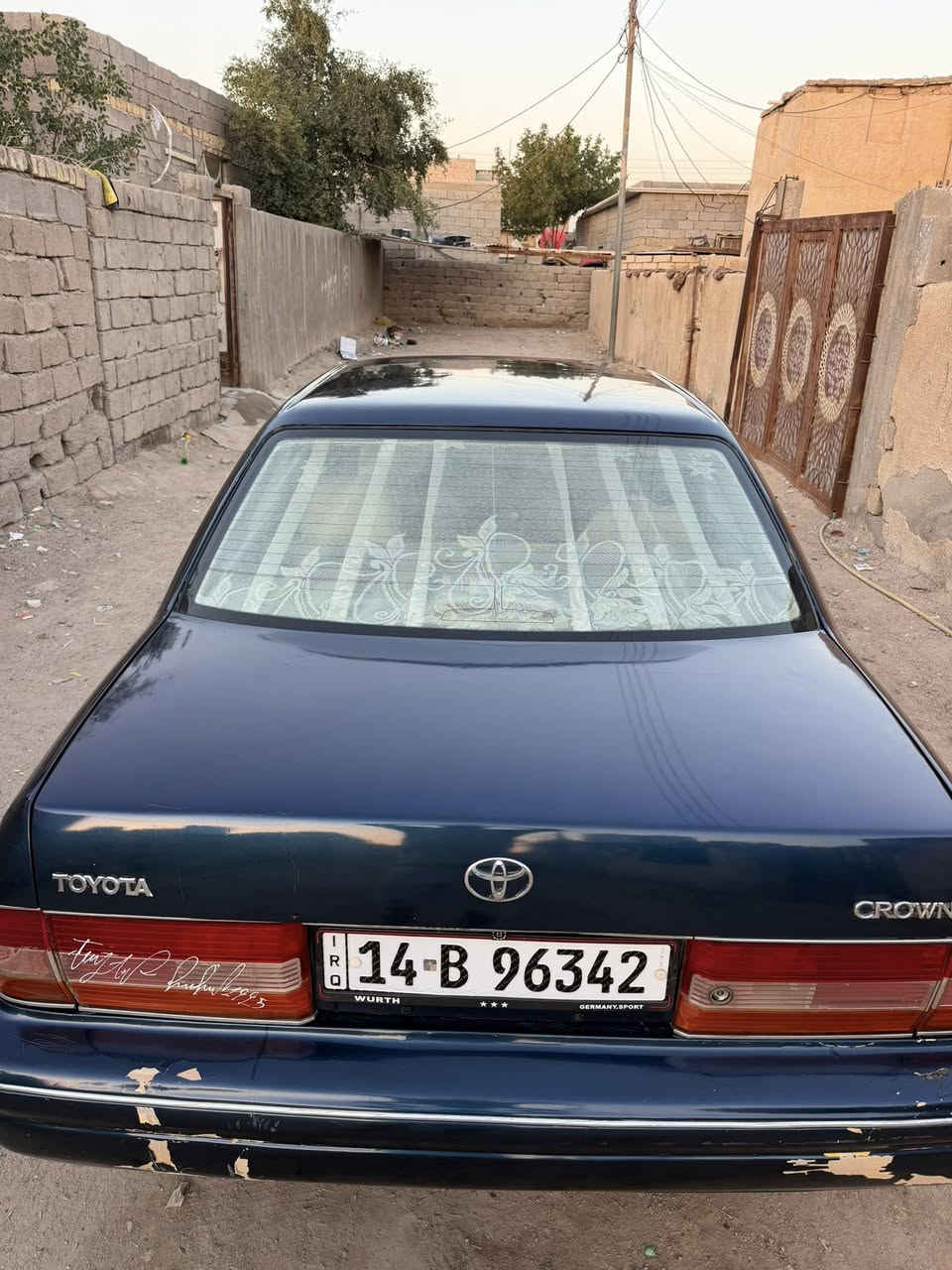 السلام عليكم
راس الثور تكم موديل 97 رقم بصرة انكليزي. السنويه. لغايه2029. بأسمي تحويل ثاني يوم مشروع وطني.
السيارة كفاله من الكصه والضربه سياره مصبوغه العام. والعيب الشرعي والاصوليات.
ومكفوله كير ومحرك وحداده جديده الكهربائيات شغاله. التبريد شغال. طخم تاير جديد. جاهزه من كلشي. اي نقص مابيها. كفاله.
السعر 75
العنوان البصرة سفوان
الموبايل. ***********
