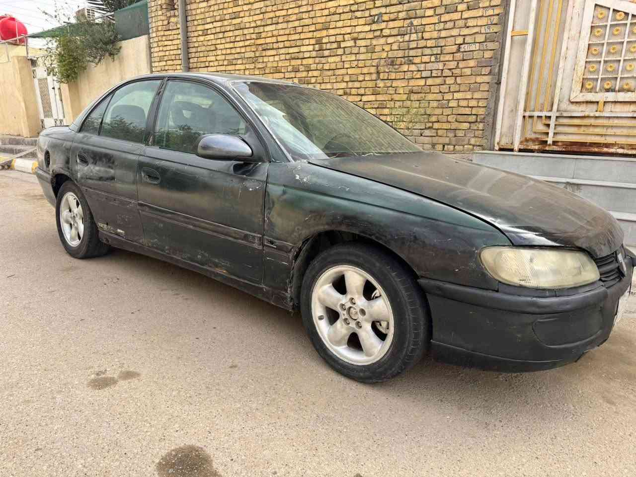 أوبل أوميكا موديل 1997 رقم نجف الماني تريد وكال تريد مداور  ثاني يوم
كير ومكينه ونجي 6 سلندر مكفولات جدد
عنبار وبريشر وردايتر جدد
دواخل نضيفه 
ترايك وين ماتريد
مكان السياره الناصريه المركز
السعر 19 وبيه مجال
للاستفسار  ***********
