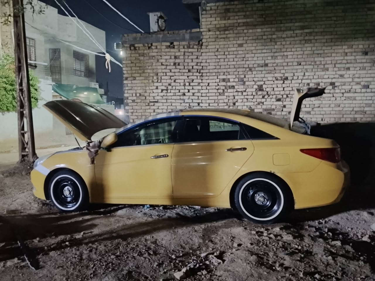 السلام عليكم سوناته موديل 12 مصفره هئيه وغرامه بسمي بيه ضربه الجاملغ وباب ولباقي ليبل واحد تبريد شغال حداديه خير من الله
مكاني بابل ***********
