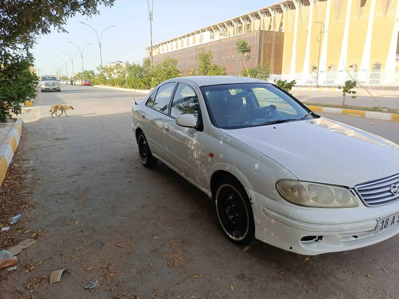 ‏للبيع نيسان سني مكينه قبق اسود 1800 رقم نكليزي مشروع وطني بسمي هزه جديده مداور ثاني يوم حداديه جديده امامي و خلفي تخم تاير مكينه وكير خير من الله سعر 55 
‏*********** اتصال
‏
