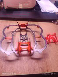 فريم DJI Neo 2 • كاربون فايبر • حماية الدرون