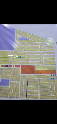 قطعه اراضي  للبيع مجاور مجمع الجواهري توزيع جديد مقاطع69شهابي مساحه 30...