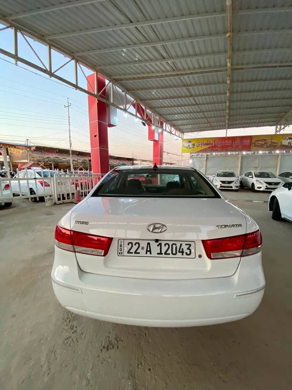 السلام عليكم
سونات موديل 2009مكفول من مكينه وكير وتبريد حدادة. وتخم. تاير. 
رقم اربيل. دولي. بسمي. 
مكفول من ضرب وصبغ. 
مكاني نجف. الاتصال. *********** للسعر. 120وبيها مجال
