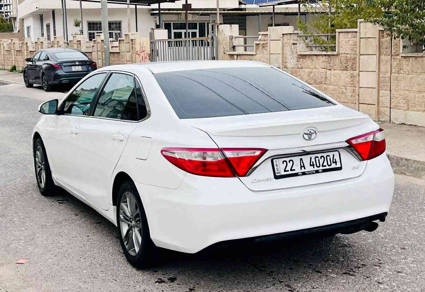 كامري موديل  2016 SE وارد امريكي
***********__***********
سيارة  مكفول بدون صبغ
بس مكانين بارد 

السعر :  172 $    ورقة بيها مجال

94000 الف ميل ماشي
مواصفات SE  امريكي 
كشن جلد و كهربائي و  شاشة و كاميرا و حساس فوليوم و بلاجكتور ولايت زينون وتحديد سرعةو بلاجكتورو Eco
السكن / اربيل
—————————
 كامري موديل 2016 SE  وارد امريكي
سه ياره كه بؤياغي نيه
دوو شويني بچووك ساردي هه يه

نرخي : 172 $ وه ره قه و مه عامله

94000هه زار ميل رويشتوه 
مواصفات  SE امريكي 
 گير له سوكان وكوشن كاره باي و كوشن جلدولايت زينون و شاشة و كاميرا و حساس فوليوم تحديد سرعة وEcoو بلاجكتورو
جيگام  هەولير
***********—***********
