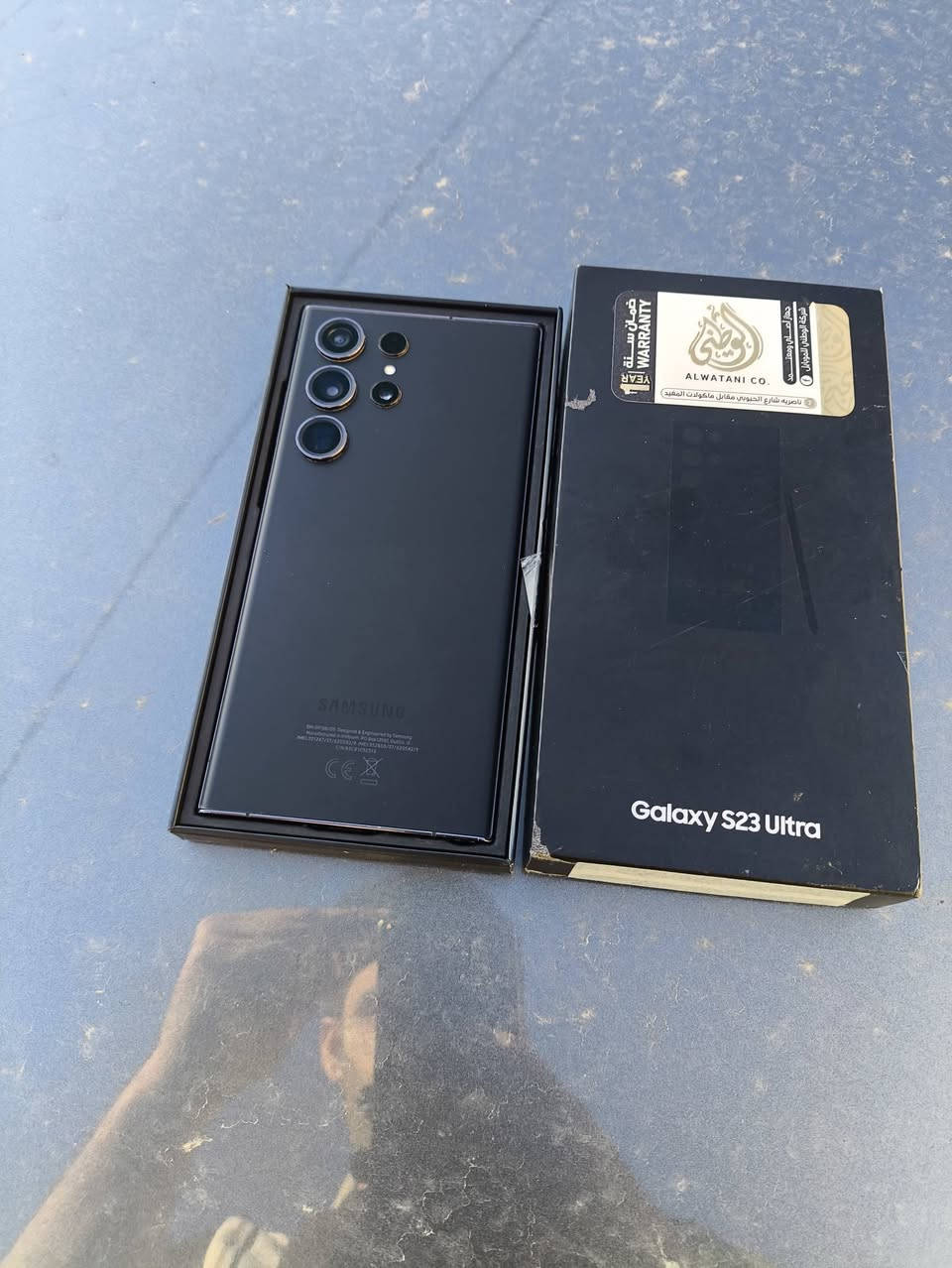 Galaxy  S23 ultra 
 نرخى 720  
زاكيره 256 رامى 12
 خاوينى 97% 
كامل ئه شيا  
 بي عه يب  و نه كراوه به زه مان 2رؤژ
گه ياندن هه يه 
شوين كركوك 
***********
***********
------------------------------------------------------------------------------------
سعره  720  الف 
ذاكره 256  رام 12
 نظافه 97% 
 غراضه كامل 
  مابيه عيب خطين  و مامفتوح  بضمان يومين الفحص
متوفر توصيل
مكاني كركوك
***********
***********
