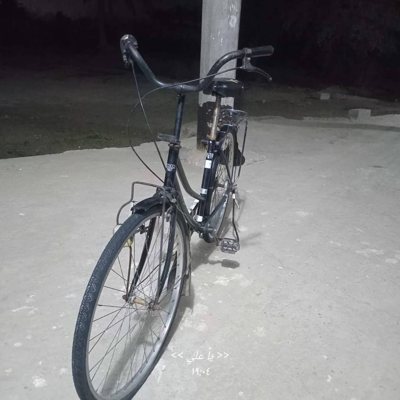 سلام عليكم
بايسكل للبيع ياباني حجم 26 رايده 85 وبيه مجال. ***********
