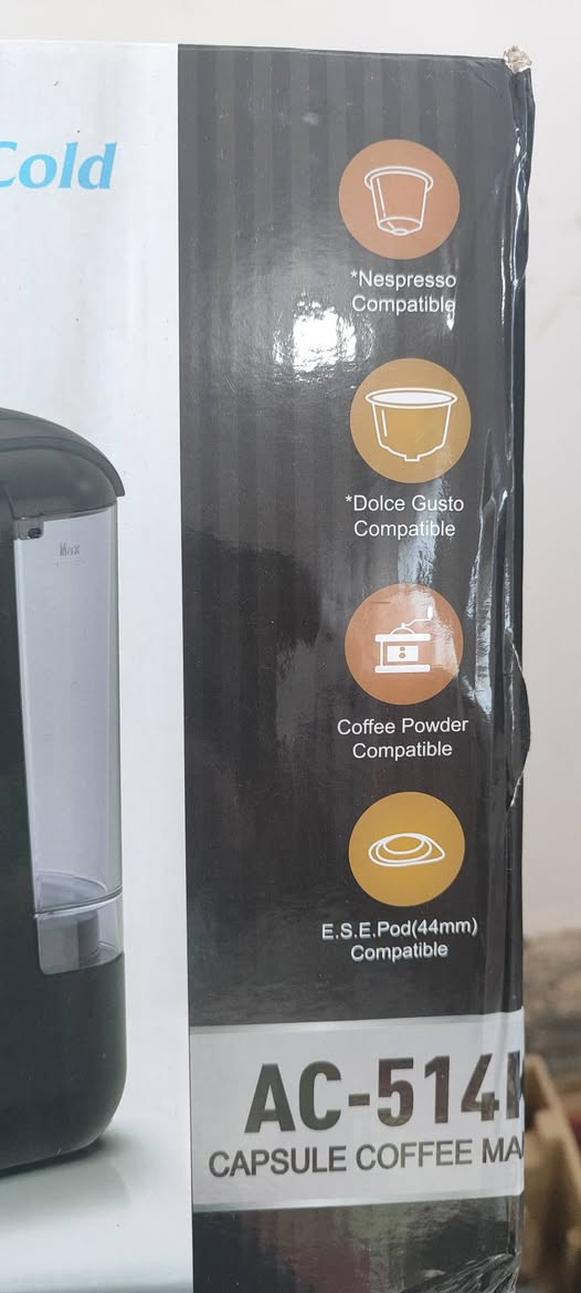 متوفر مستخدم مع كافة الملحقات
يعمل كبسولة دولجي ونسبرسو + مطحون + ESE 
ب55 مع التوصيل


**إذا كنت صاحب هذا الإعلان وتريد حذفه لأي سبب، رجاءا أرسل رسالة إلى الدعم الفني**