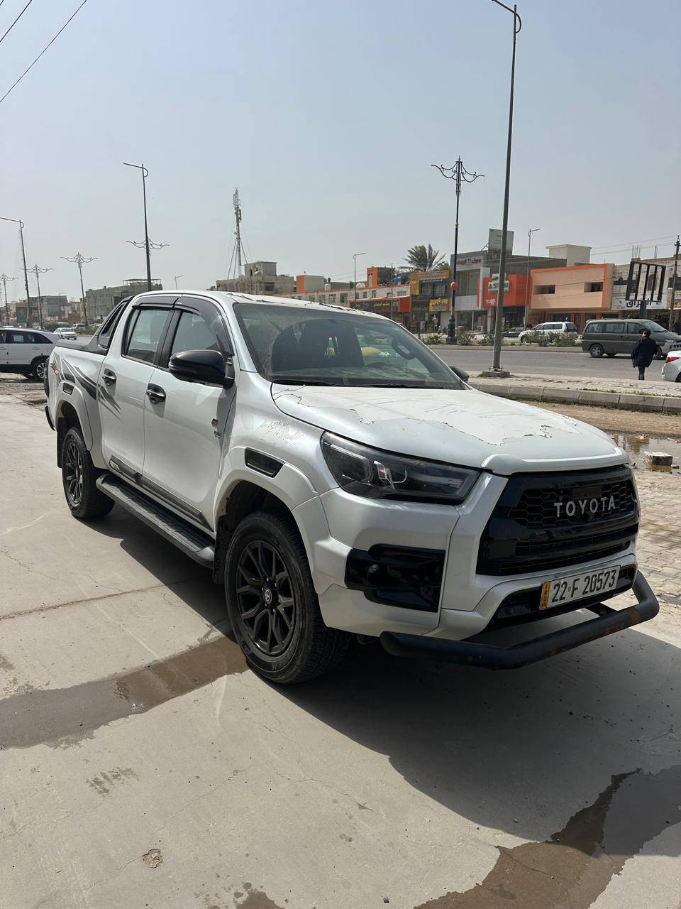 للبيع تيوتا هايلوكس موديل 23 كفالة
فقط بارد بسيط موضح بسونار داخل المنشور 

مواصفات GR

بصمة تشغيل

شاشة كامرة

فور ويل

معروفه مواصفات ال GR

ماشية 33 وقابل للزيادة

كير مكينه مكفولات تبريد ثلج حداديه صدر جديد تخم تاير جديد ترايها بعدها زيرو بدون اي نقص السعر 368 اوبيها مجال بسيط للشراي مكاني ديالى بعقوبة للستفسار أتصال ع الرقم ***********

***********
