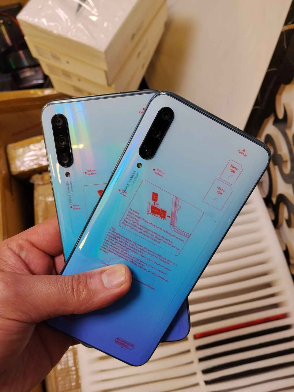 🟢هواوي Y9s
🔴سعر الجهاز: 100 الف
🟢يدعم خدمات گوگل 
🟢الملحقات (كارتون + شاحنة + سماعة + حافظة)
🟢التخزين / الرام: 128 جيجا مع 6 جيجا رام
🟢 المعالج: ثماني النواة Hisilicon Kirin 710F تكنولوجيا 12 نانو
🟢 الكاميرا: خلفية ثلاثية 48+8+2 م.ب. / امامية منبثقة 16 م.ب
🟢 الشاشة: 6.59 بوصة بدقة FHD+ بدون اي نوتش
🟢نظام التشغيل: اندرويد 9.0
🟢البطارية: 4000 مللي أمبير
🟢متوفر جملة -مفرد
🚗 توصيل جميع محافظات العراق
🔴للحجز مراسلة الصفحة ارسال العنوان ورقم الهاتف
📞*********** بغداد, العراق
