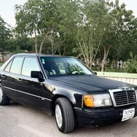 مارسيدس • سيارة مارسيدس • بطه • مارسيدس 1992 • فتحة سقف • كشن جلد • AB...