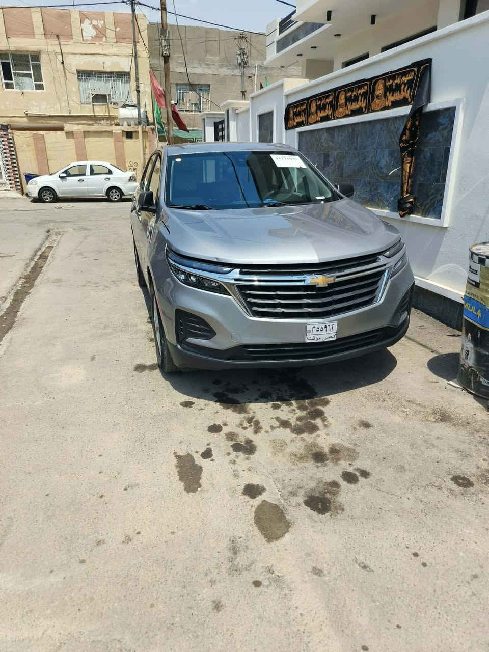 السلام عليكم
🔥 للبيع شفروليت ايكوينكس LS موديل 2023

حادث موضح بالصور 

جاملغ تصليح بارد والجنطة فقط المكان الموضح بالصور مصبوغ 

سيارة نظيفة جداً، اقتصادية بالوقود ومناسبة للعائلة والسفر.

✅ موديل2023

✅ محرك 1.5 تيربو…. 4 سلندر

✅ گير أوتوماتيك

✅ شاشة مع Apple CarPlay و Android Auto

✅ كاميرا خلفية

✅ نظام فرملة طوارئ

✅ نظام المحافظة على المسار

✅ تكييف قطعتين ممتاز جداً

✅ داخلية واسعة ومريحة

✅ إطارات وجاهزية ممتازة

🚗 سيارة استخدام شخصي وبحالة ممتازةً 

 السعر 175$

رقم واسط ب اسمي 

مكاني كوت ‭***********‬
