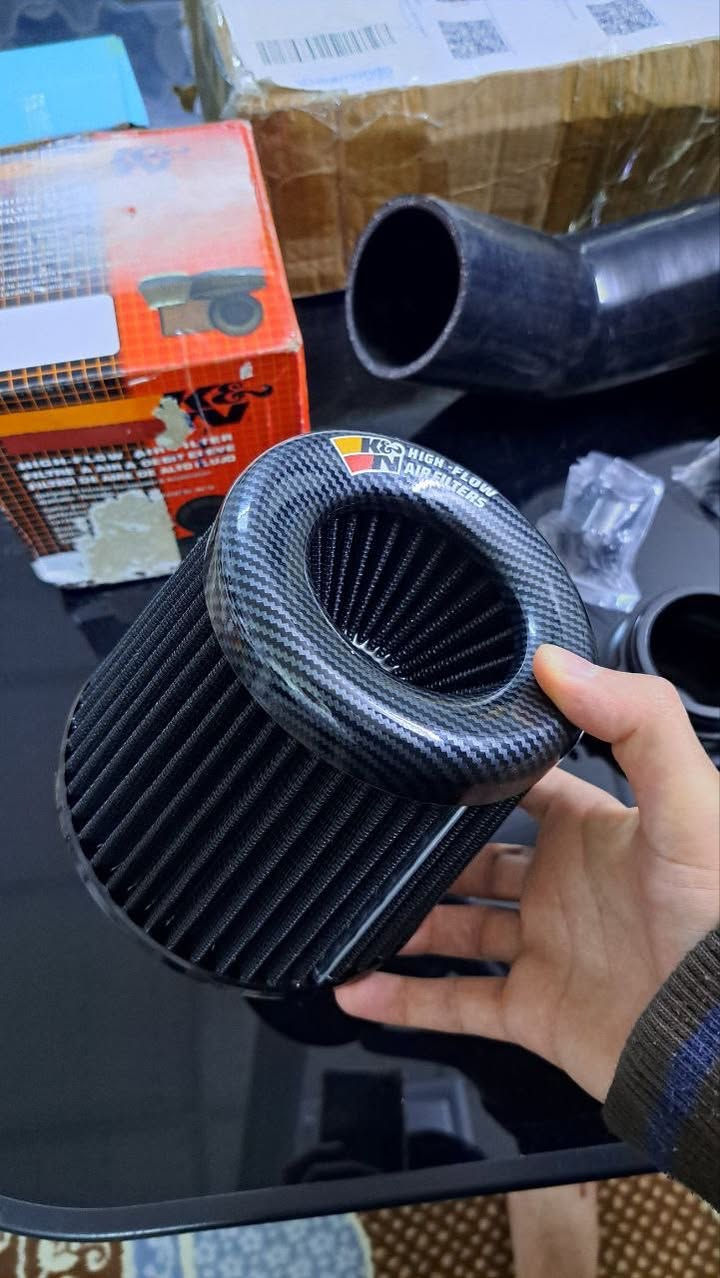 K&N Intake
شركة امريكية
اصلية
مصنوعة من كاربون فايبر
تعيش وياك مدة طويلة
ما يحتاج تغير فلتر
تنظيف كل ٤٠الف كيلومتر
حجمها ٣ انج
زيادة قوة محرك ١
زيادة عزم المحرك
صوت حلو و مميز
غراضها كامل
سعر:٦٠الف ويا التوصيل
الرقم:***********
