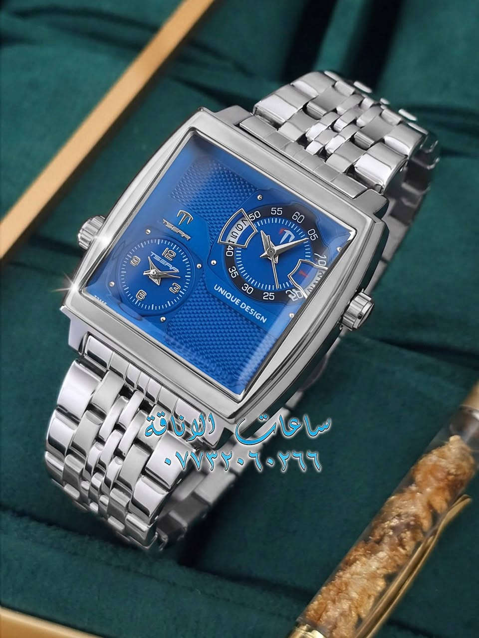 مع أحمد تايم ✨
نوفر لكم أرقى موديلات للساعات الرجالية والنسائية ⌚
أناقة، فخامة، وجودة عالية💯 بأسعار تناسب الجميع 🔥💎
اختر ستايلك الآن وتميّز بوقتك!
للحجز مراسلة الحساب او واتساب 
***********
