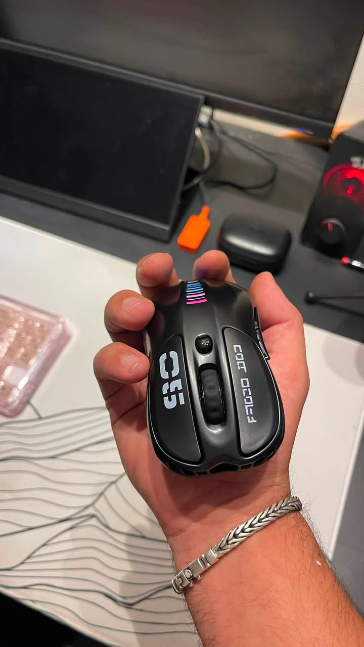 ماوس كيمنك  V98 Wireless Tri-Mode
تحكم بالDPI لغاية3200
تصميمة احترافي ولطيف 
كامل الملحقات 
ملاحظة فتحتة لغرض الفحص 
*********** 
السعر 35 الف
