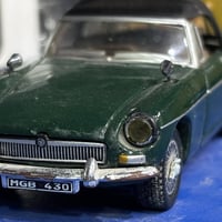 MG RoadSter 1962  صناعة شركة هانغويل الألمانية 🇩🇪  الحجم 1:43  السعر 1...