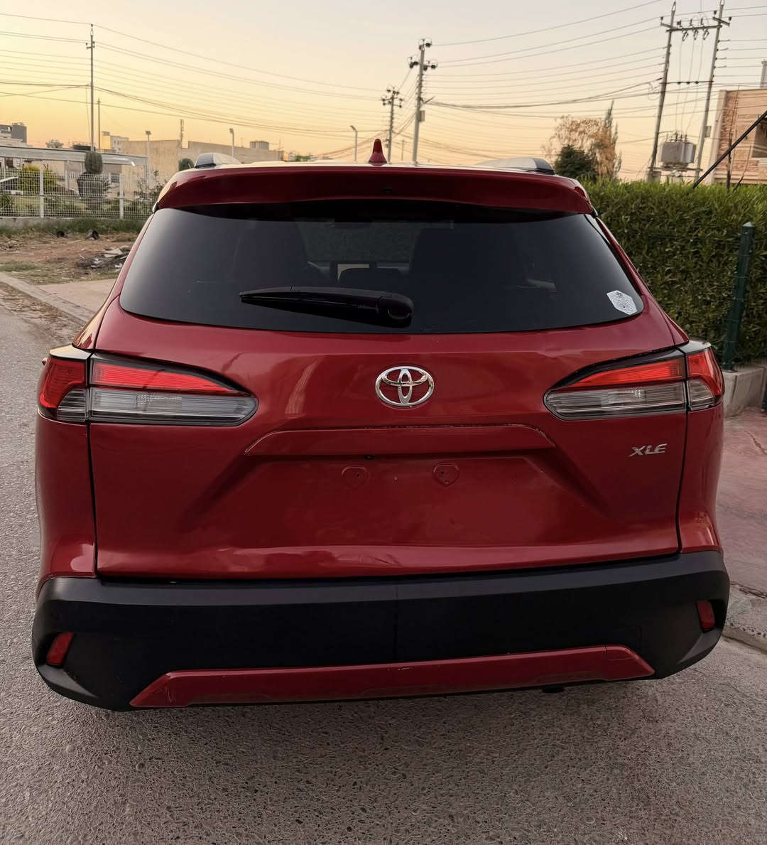 السلام عليكم
كورلا كروس موديل 2023 
                                  2023 Toyota Corolla Cross Xle
للبيع
رقم شاصي 7MUEAAAG3PV061988
ماشية 21 ألف mi
مواصفات
كشن جلد
كامره خلفيه 
حساسات + رادار خلفي
حساسات اماميه + رادار+مانع انزلاق
نقطة عمياء+مستشعر وقوف+مثبت سرعه
المرايات الجانبيه رادار+تحذيرمغادره المسار
تحكم ستيرن
بصمه تشغير
هند بريك كهرباء + اوتو بريك
شحن واير ليس+كار بلاي
عداد دشبول ألكتروني 
شاشة
لايت زينون+ ليد+ بلاجكتور
الحادث جاملغ خلفي طرف يسار+جزءمن الباب الخلفي+ جزء من باب الصندوق السياره أرباك البرده ومرجعه كراش صور الحادث موجوده مع الصور 
مكان السيارة اربيل 
تترقم شمالي السياره كاتي بعده ممخرجه تتخرج بأسم المشتري
السعر 17000$

***********
