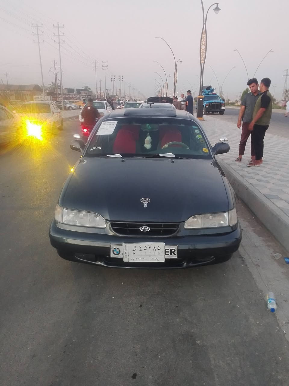 سلام عليكم سوناتا2 مديل 93 سياره خير من الله نضيفه مال جناي متعوب عليهه مكينه 1800 قبق الاسود المرغوب كير عادي السياره بسمي رقم بغداد مشروع وطني نضافت صدره 50%100 +تدفئه نار تبريد منضومه جديده كامله نقص غاز فقط السعر 43وبيه مجال العنوان ديالى الخالص الاستفسار ***********

