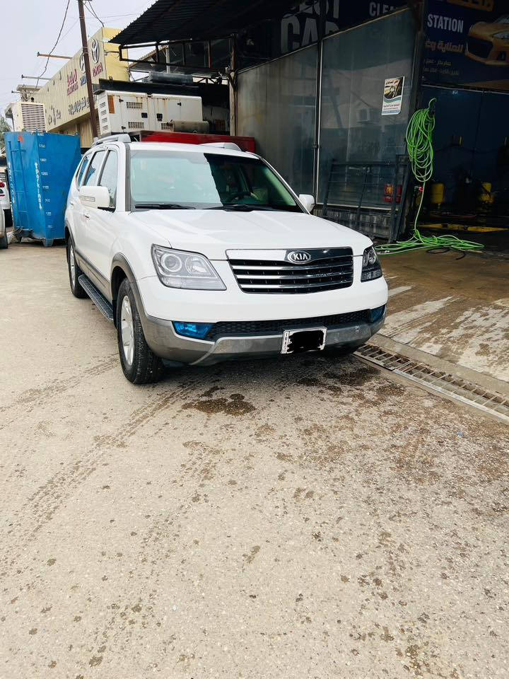 السلام عليكم
للبيع كيا موهافي موديل 2015 

مكفولة كفالة عامة عدا شبر صبغ بالجاملغ الخلفي باقي السيارة كفالة 

گير ومكينة جديدة لا تنقيص ولا تبخير 

فول مواصفاتتت للأخير 

بصمة تشغيل 

فتحة سقف 

كشنات جلد تدفئة وتبريد بالكشنات 

تبريد ٣ قطع 

كشنات خزن ميموري 

فور ويل 4*4

ستيرن كهرباء 

مري شفط وقلاب

جنطة شفط 

أنارة داخلية 

بصمات عدد ٢

صدر امامي وخلفي جديد تخم تاير جديد 

سيارة نضيفة جدا مكينة ما مفتوحة صار شهرين من شديتلها طابوكة كاملة لا تنقيص ولا تبخير 

رقم بغداد تحويل ثاني يوم 

السعر 160$ وبيها مجال بسيط 

مكاني بغداد للأستفسار ***********
