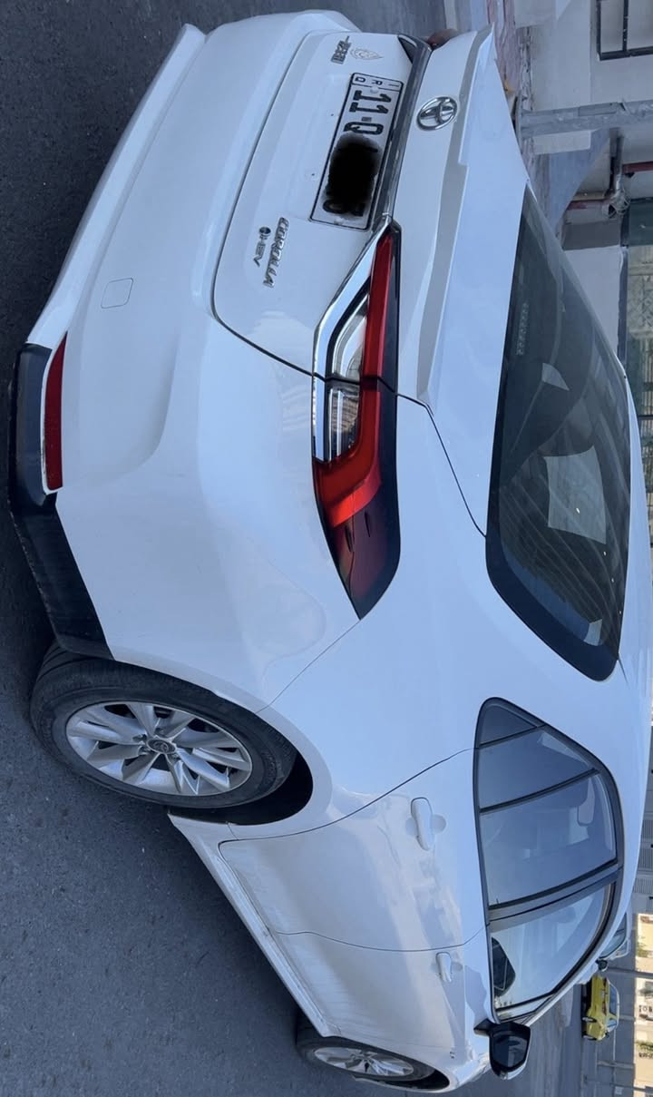 السلام عليكم
كورلا موديل2024 هايبرد خليجي كفاله عامه من الصبغ والبارد 
 ماشية 23
مواصفات 
سلايد 
بصمه 
كرسي كهرباء 
تحديد مسار + رادار امامي 
اتو هولد + سايد بريك بصمه
مكان السياره بغداد  حي الجهاد
السعر 155 بيه مجال 
***********
