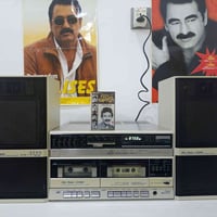 تحفه من اجهزه يابانيه راديو مسجل فيشر  انتاج اليابان صناعه الثمانينات ...