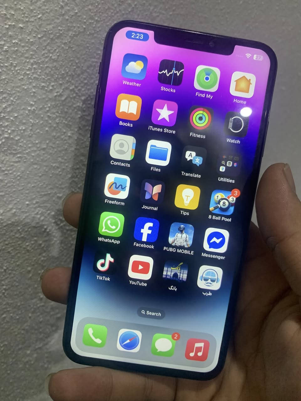 سلام عليكم عليكم اكس ماكس للبيع ذاكرة ٦٤ مبدل شاشة بطارية  ٨٩ فرفوع مابي عيب فقط فيس إيدي متوقف 
سعر ١٣٥ الف 
مكاني كركوك  
واتساب ***********
