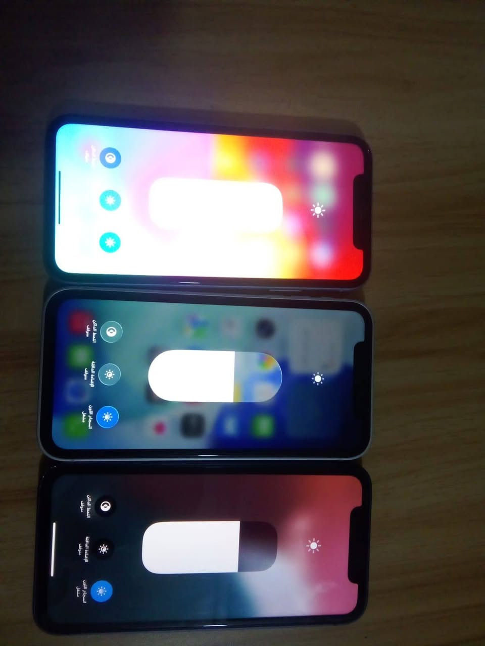 السلام عليكم ورحمه الله وبركاته
٣ ايفونات للبيع قفط بدون مراوس ( مااراوس ) توصيل ماعندي 

الاول.. ايفون اكس ار ذاكرة 64 محور ايفون 17 برو نيلي مبدل بطارية اصلية تقرة ١٠٠٪ وبصمة وجه متوقفة فقط والباقي كفالة عامة السعر ٢١٠ الف 

الثاني ايفون 11  ذاكرة ٦٤ محور ايفون 17 برو ابيض مبدل بطارية اصلية تقرة ١٠٠٪  ويصمة وجه متوقفة والباقي مكفول كفالة عامة سعرة ٢٤٠ الف 

الثالث ايفون اكس ار ذاكرة ٦٤ بلادي جهاز مال بيت كلشي ممبدل ولامصلح بي شي لو سمائي مكفول من كل شي ذاكرة ٦٤ بطارية ٨١ شخط مابيه سعرة ١٩٠ الف 

مكاني بغداد حي الجهاد الشارقة 
***********
