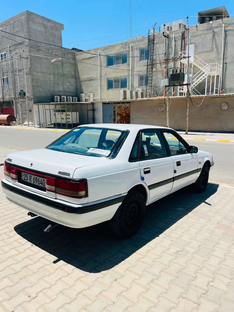 السلام عليكم مازده موديل 90صبغ عام جماليه
رقم وهزه جديد كركوك دولي
سنويه 2027مشروع وطني شرط التحويل ثاني يوم 
محرك 8باخ نوزل المرغوب 5 ستد جام أمامي كهرباء 
محرك. شرط كير شرط  بدون خياس بدون ضرر 
كير شرط. صدر امامي خلفي جديد  تخم تاير جديد 
لايت بلايت جديد اصلي مو تجاري سلايت ساد بريك
مسجل. بلادي سماعت كهربايات كله شرط 
محرك/ كير / صدر / كهربيات / كله شرط
السياره متصرف عليه الف السياره ناعمه بشكل 
السعر 38  وبيه مجال 
باقي السياره مكفوله.  مكان السياره تكريت 

‭***********‬

‭***********
