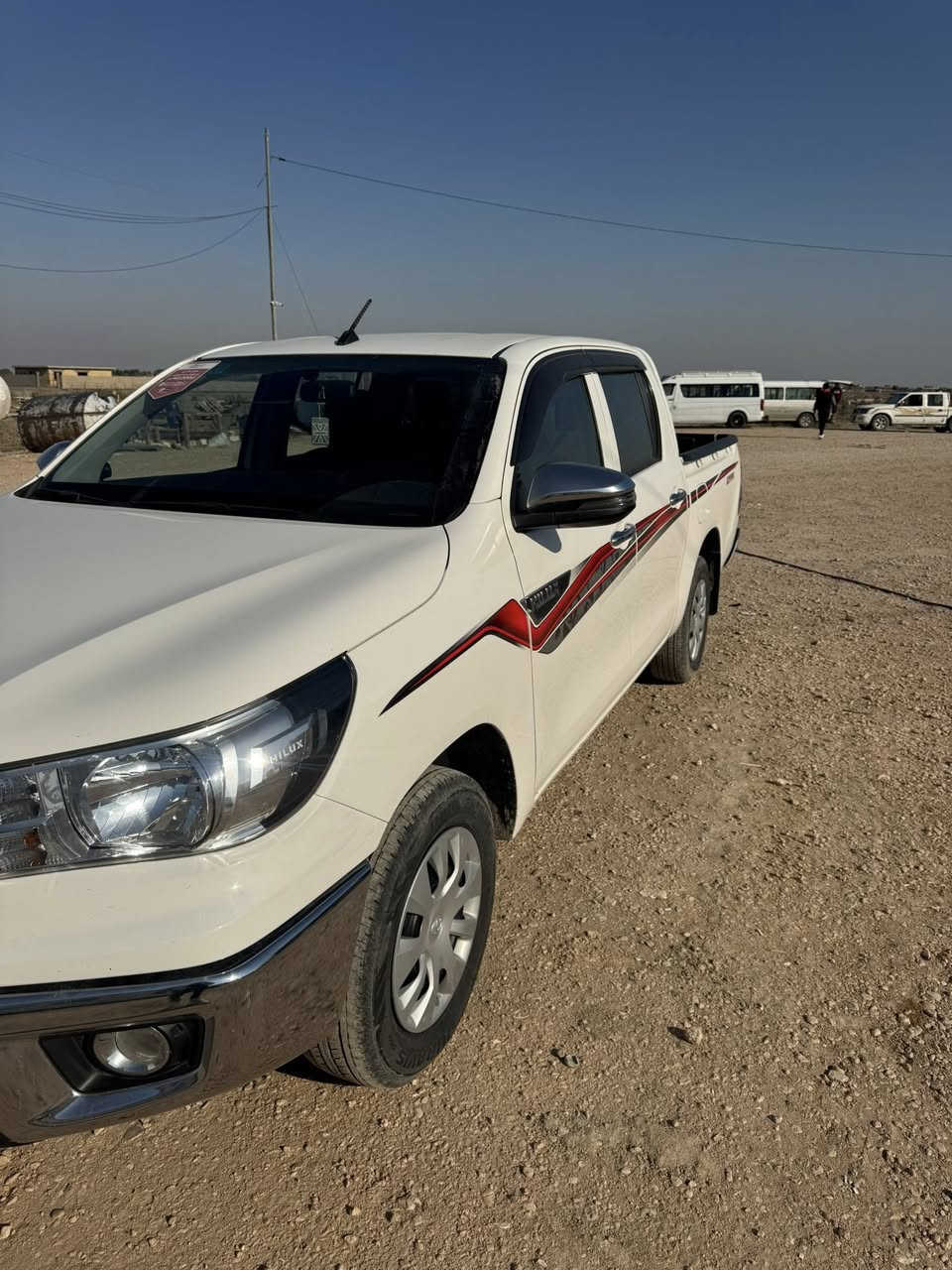 هايلوكس موديل ٢٠٢٥ كير عادي (ساز)
رقم بابل تحويل مباشر كفاله ماشيه ٤٢ الف 
السعر ٢٤٥ $ مكان السياره الحله 
للاستفسار ***********
