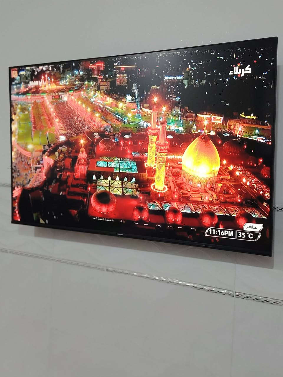 سلام عليكم Tvحجم 55 نوعيه  Hisensa أول باب بدون أي عطل شرط مامفتوح فول مواصفات  الي يريد يخابر ***********
