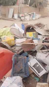 سكراب حديد • ماطورات مولدات • قرب مدرسة الحبانية