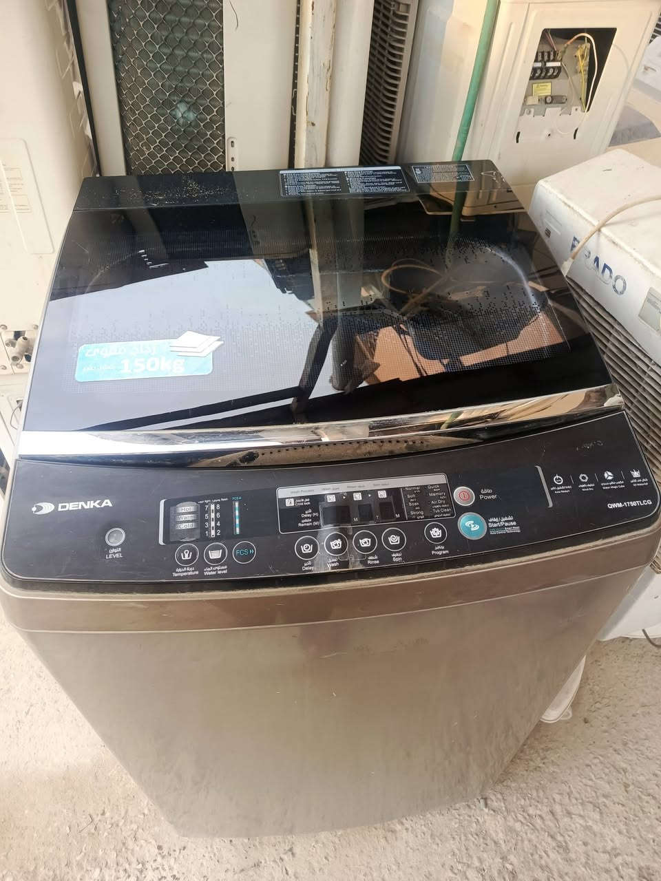 غسالة أوتوماتيك نظيفة ضمان الفحص والشغل السعر 150 وبيعة مجال
بعقوبة العزات للاستفسار ***********

