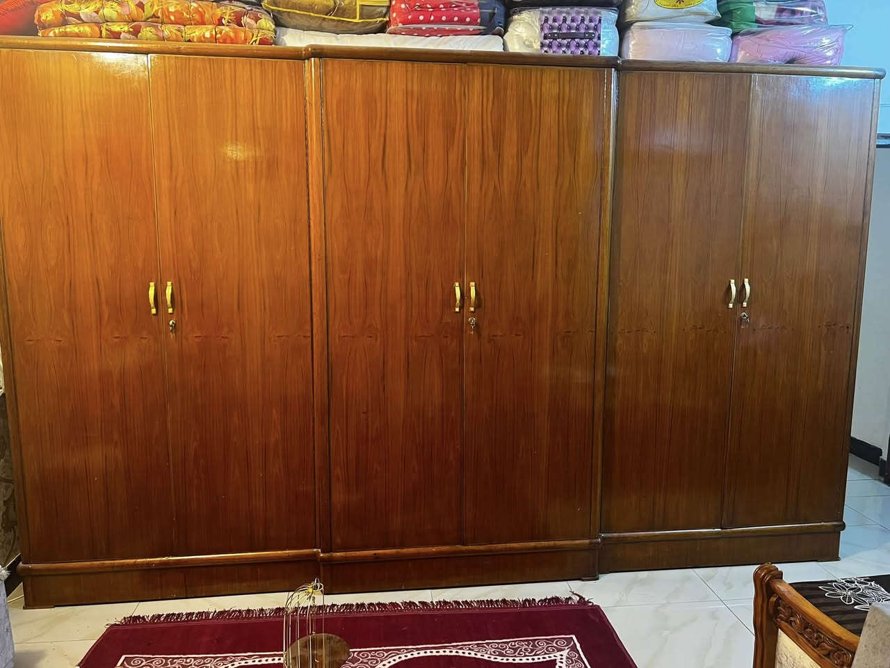 السلام عليكم غرفه صاج مستخدم نضيفه كلش عراقيه صاج درجه اولى للبيع السعر مليون و100 وبيها مجال للاستفسار الاتصال ***********
