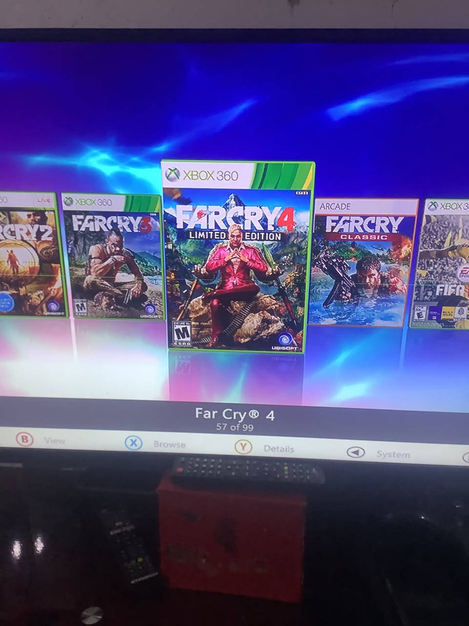 اكس بوكس 360 البيع  بيه 99 العبه السعر 100  وبي مجال  المكان ميسان


**إذا كنت صاحب هذا الإعلان وتريد حذفه لأي سبب، رجاءا أرسل رسالة إلى الدعم الفني**